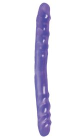 Basix Rubber Works 16 Inch Double Dong - Purple