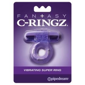 Fantasy C-Ringz Vibrating Super Ring-Purple