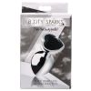 Booty Sparks Black Heart Gem Anal Plug-Medium